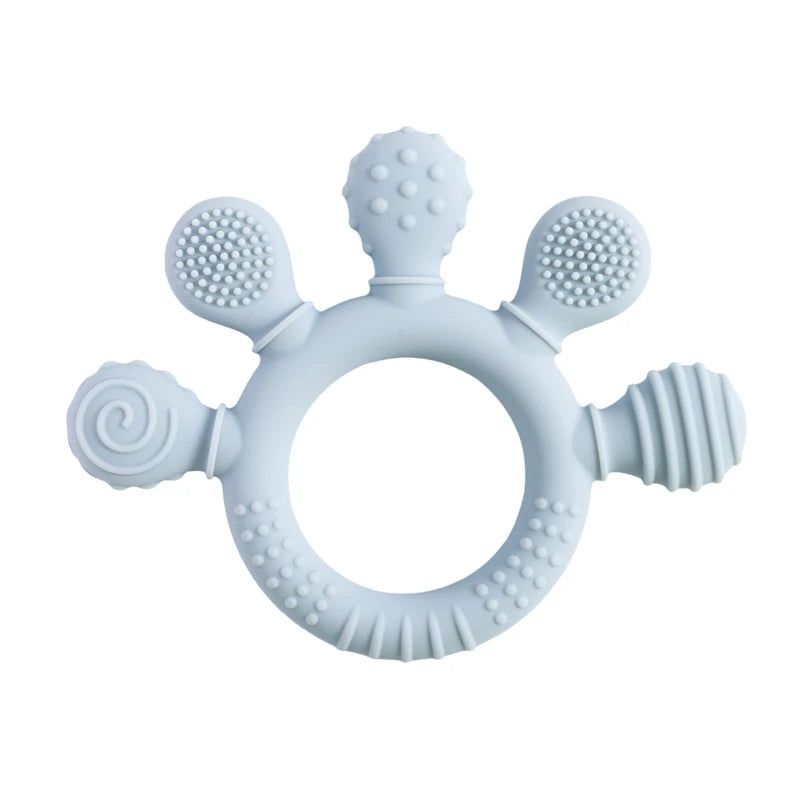 Multi head Teething Ring