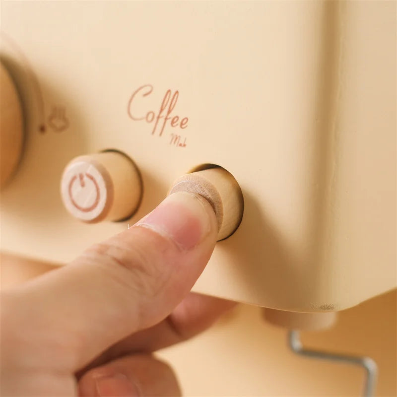 Wooden Montessori Coffee Machine