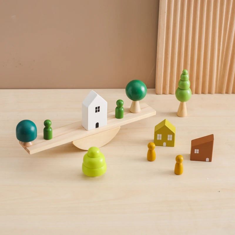 Montessori Wooden Balancing Board